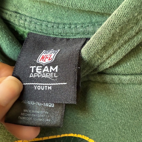 Vintage Y2K Green Bay Packers Green Hoodie - Picture 3 of 4